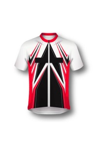 設計插肩牛角袖單車衫 訂造短袖單車衫  製造活動單車衫 單車衫供應商   B189